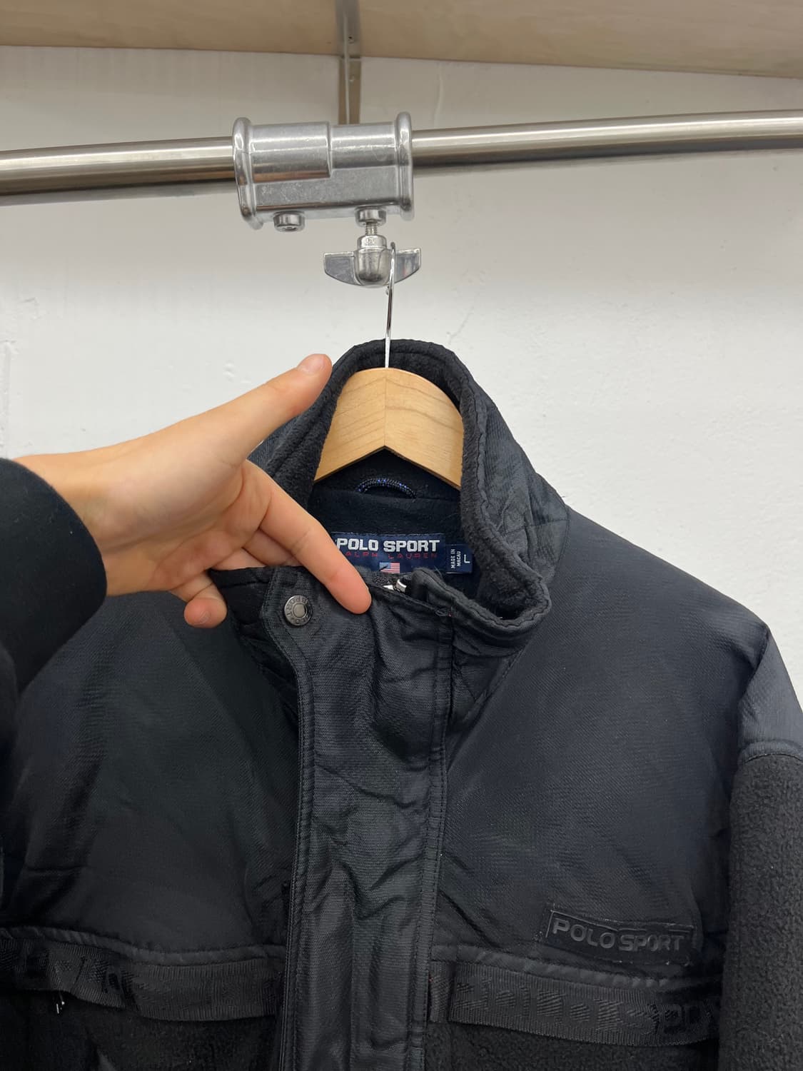 2XL) 90'S POLO SPORT PRATECFLEECE JAKCET 상품이미지3