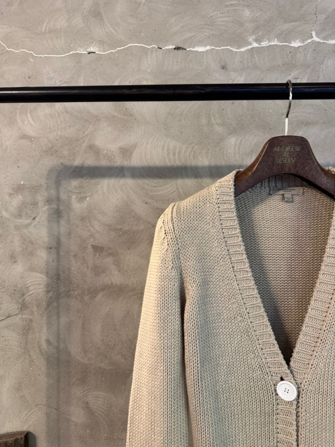 버버리 롱가디건 66~77 상품이미지2