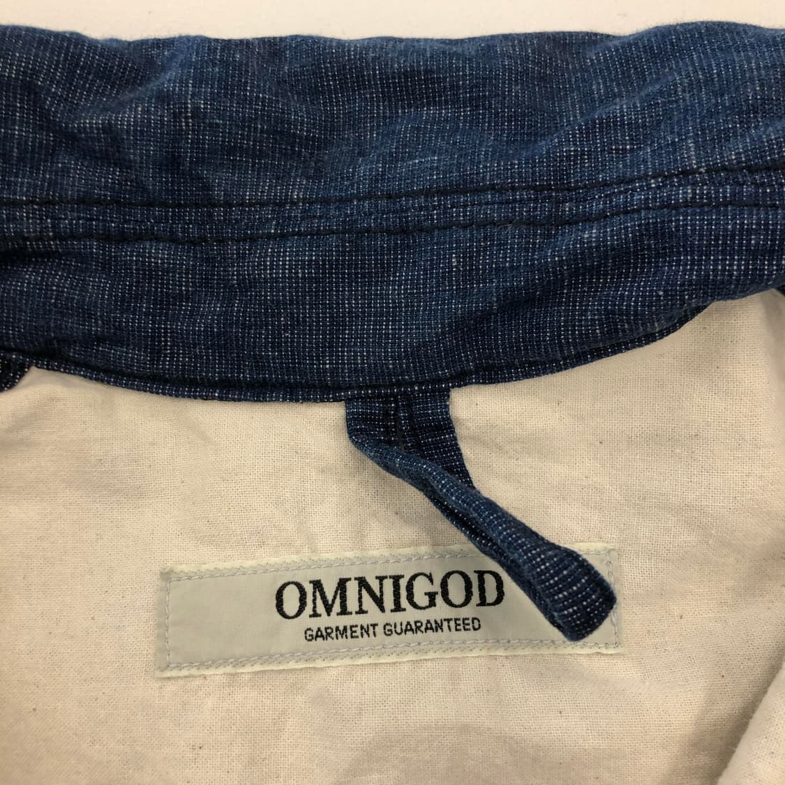 OMNIGOD 옴니갓 JPN 샴브레이 롱자켓 55 상품이미지5