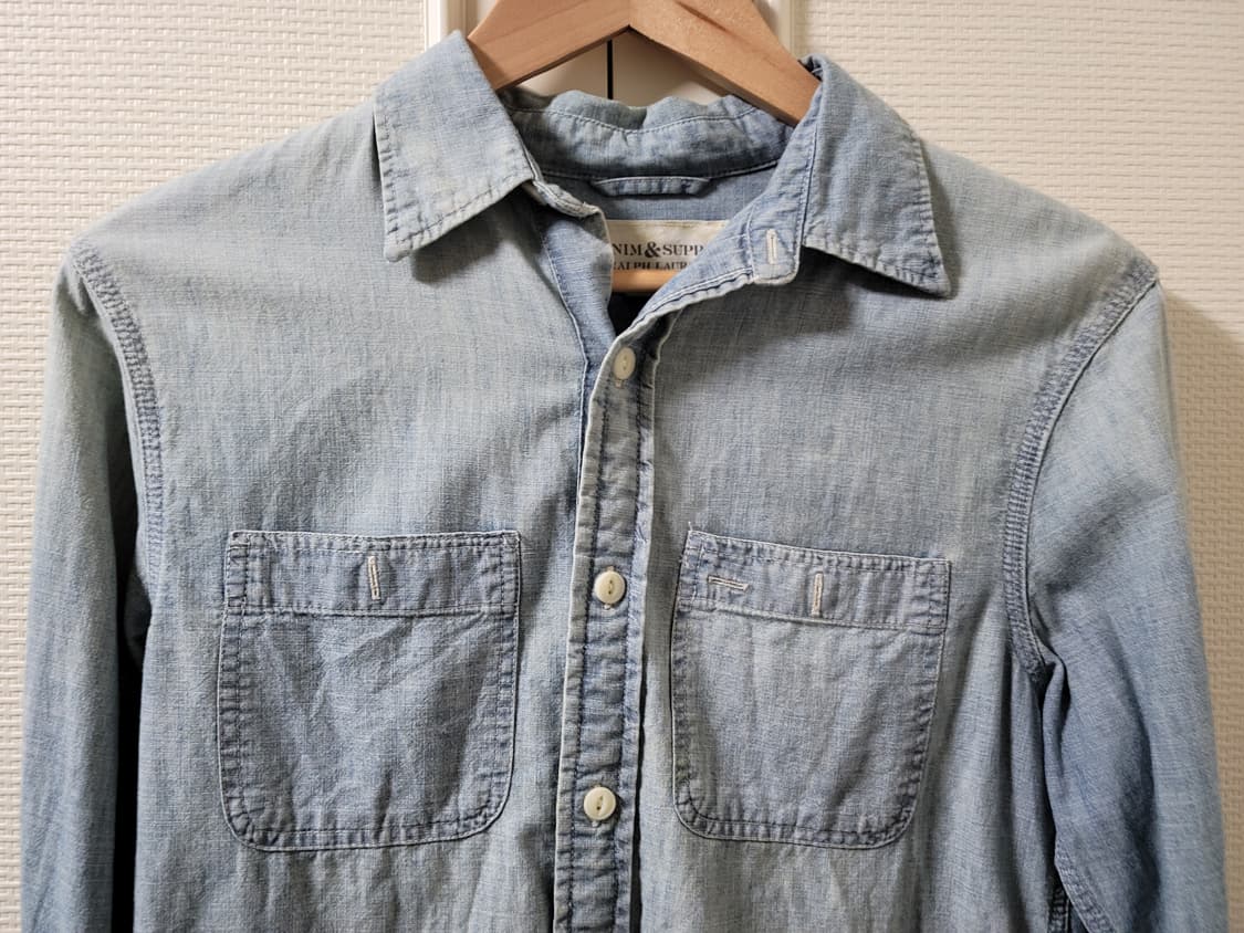 데님앤서플라이 랄프로렌 청셔츠 XS/TP 사이즈 상품이미지2