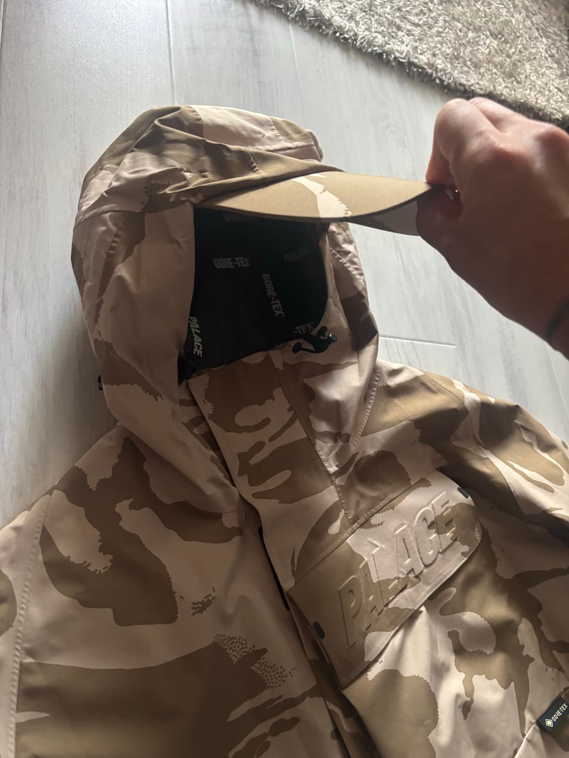 팔라스 고어텍스 바람막이 자켓 M 판매 상품이미지4