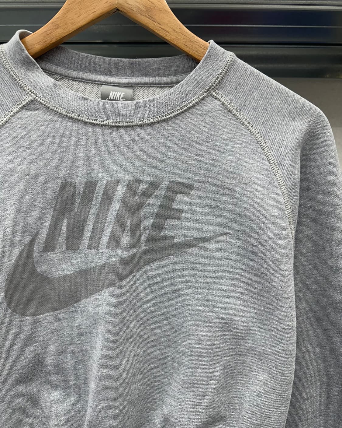 (WOMEN)나이키 크롭 맨투맨-M1587 상품이미지3