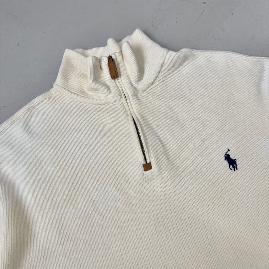 폴로 포니 아노락 코튼 반집업 니트 맨투맨 상품이미지3