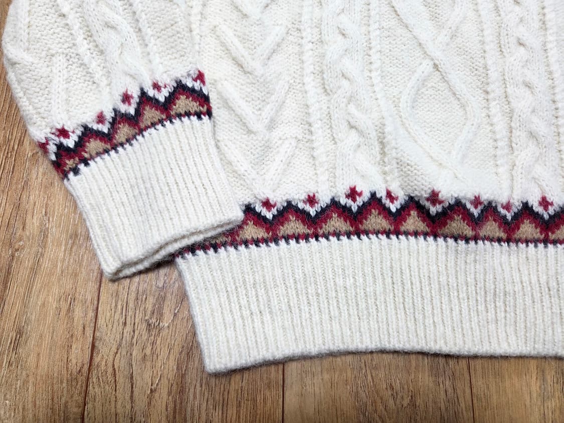 메이비베이비(MAYBEBABY) 디어리스트 곰아지 니트 프리사이즈 새상품 상품이미지5