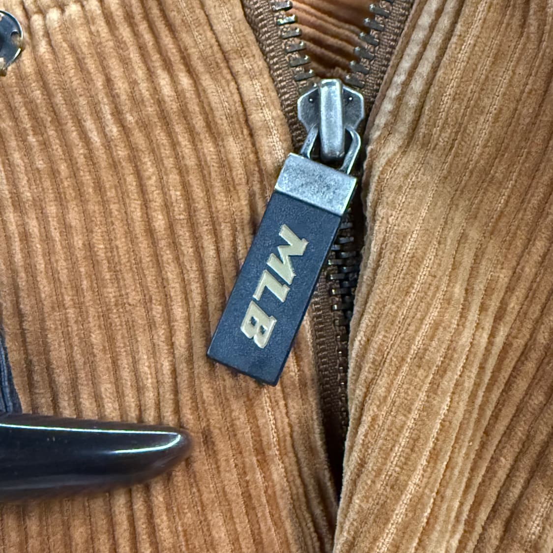 엠엘비 코듀로이 골지 브라운 더플 떡볶이 코트 상품이미지6