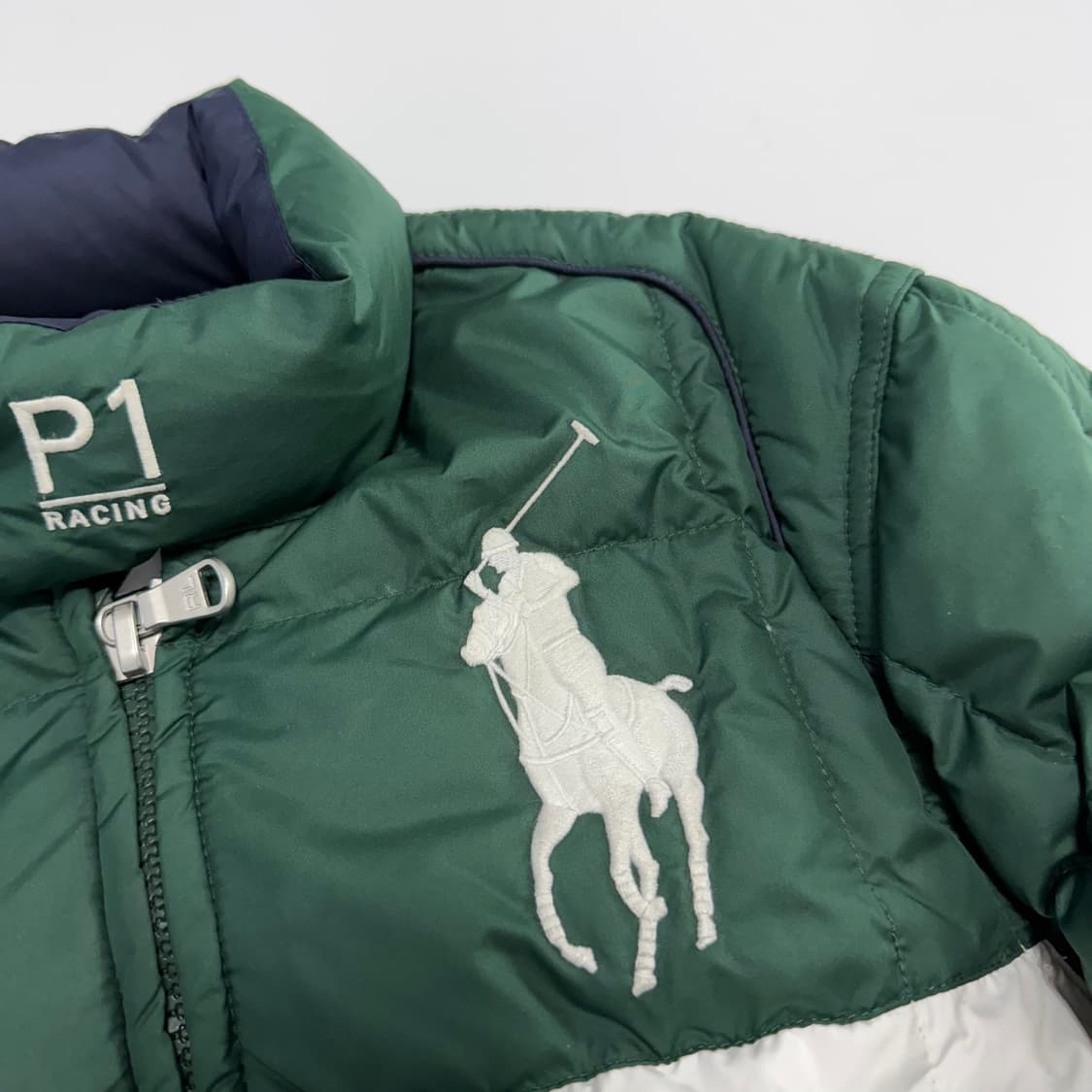 폴로 랄프로렌 빅포니 레이싱 투웨이 패딩  상품이미지6