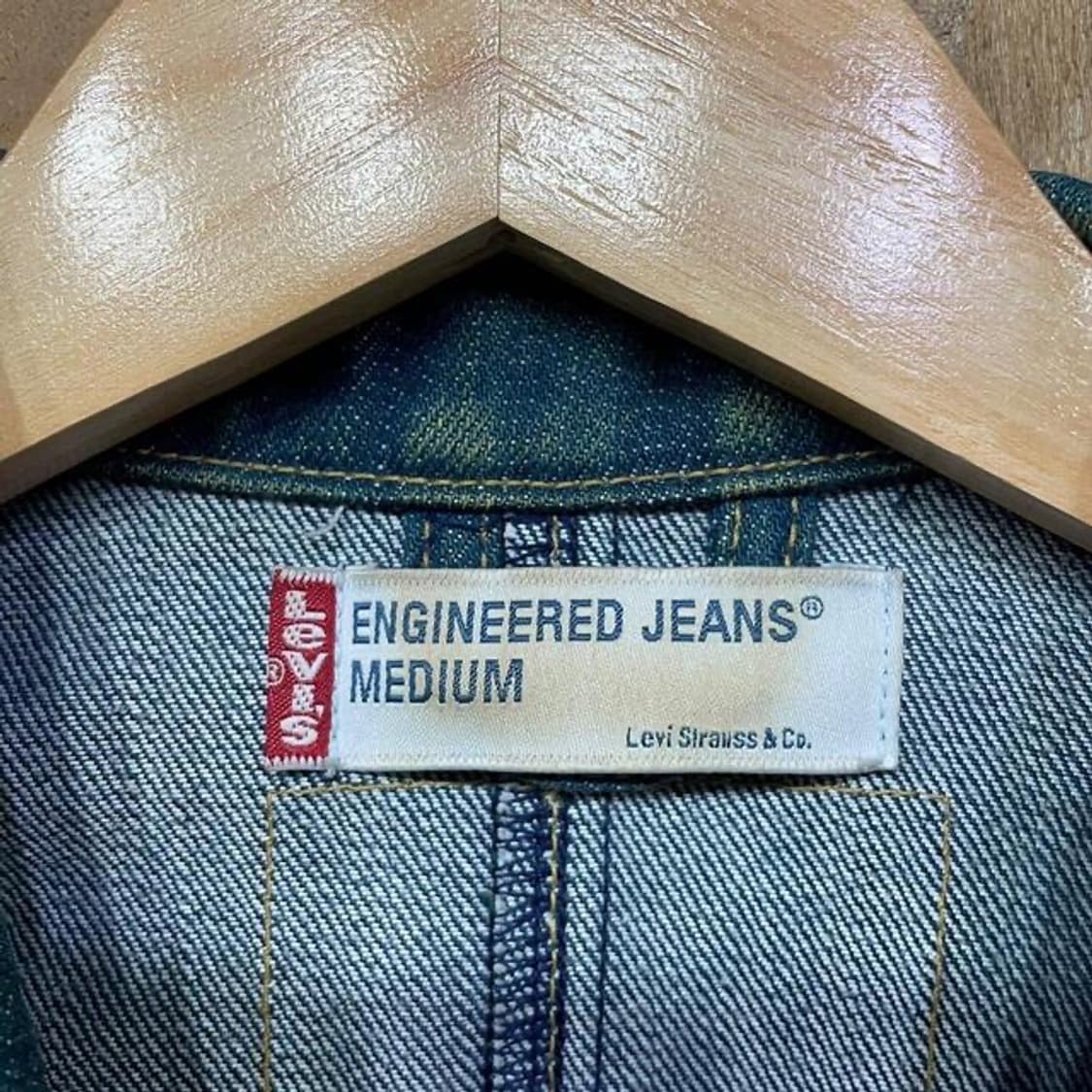 00's 리바이스 엔지니어드 데님 자켓 (M) 상품이미지5