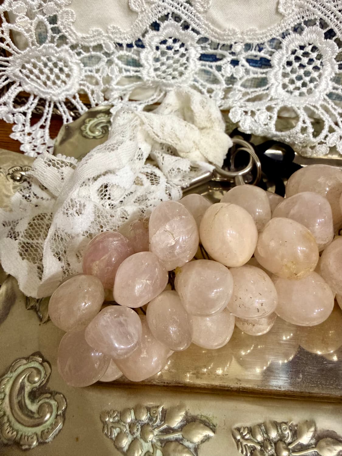 프랑스 빈티지 대리석 포도 오브제 상품이미지4