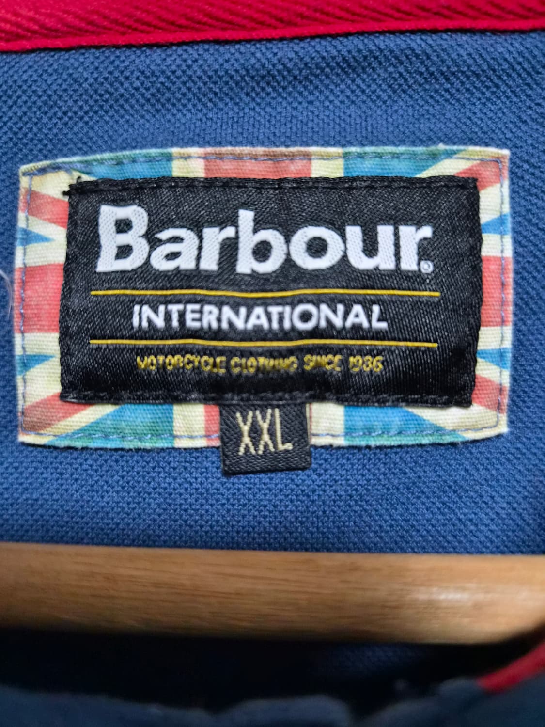 바버Barbour 로고 반팔 카라티셔츠 2XL사이즈 - T101 상품이미지4