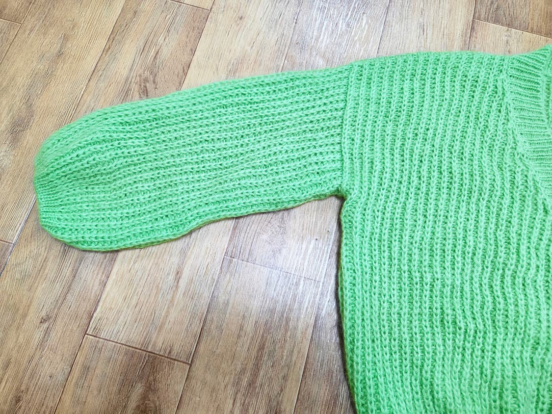 히로인(HEROINE) 모헤어 볼륨 니트가디건 프리사이즈 상품이미지7