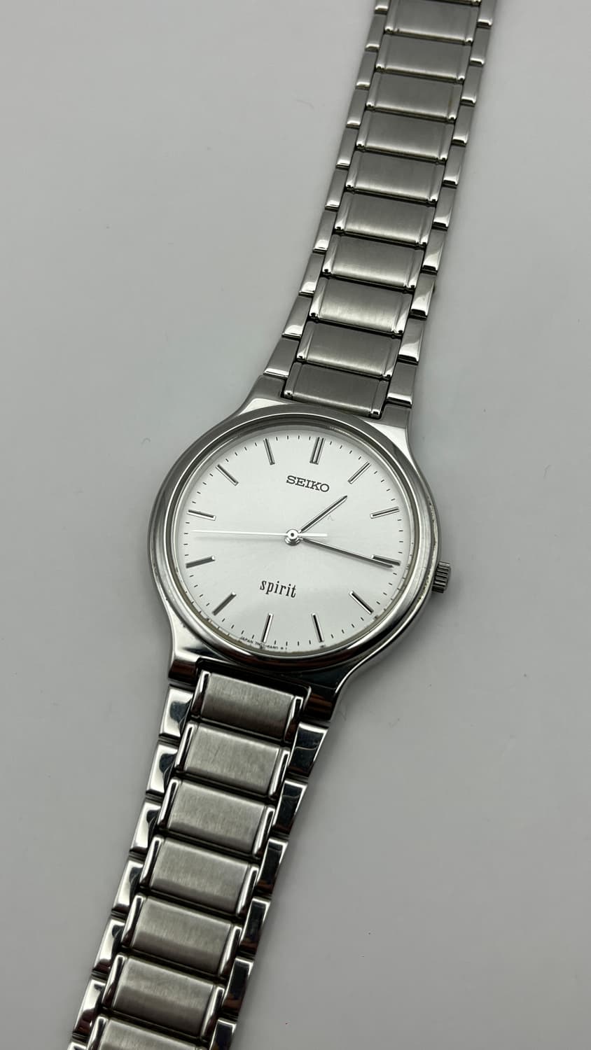 세이코 맨즈 라운드 빈티지시계 상품이미지1