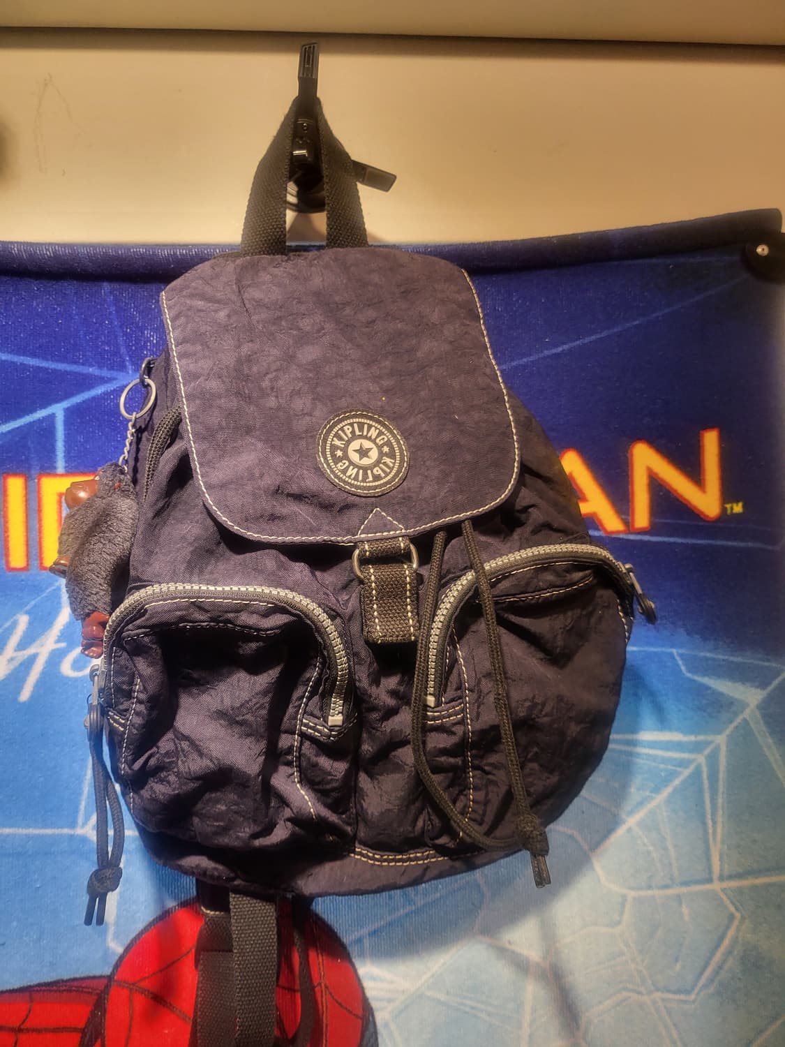 키플링 미니 백팩 네이비 상품이미지1