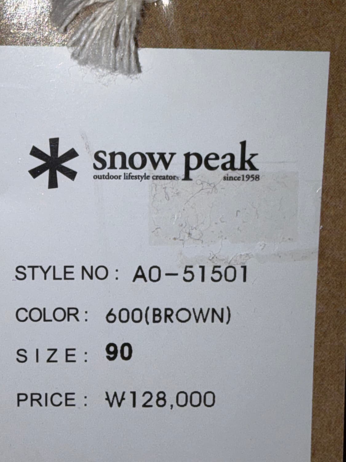 ((새상품)) 스노우피크 빈티지스타일 여성 셔츠 상품이미지5