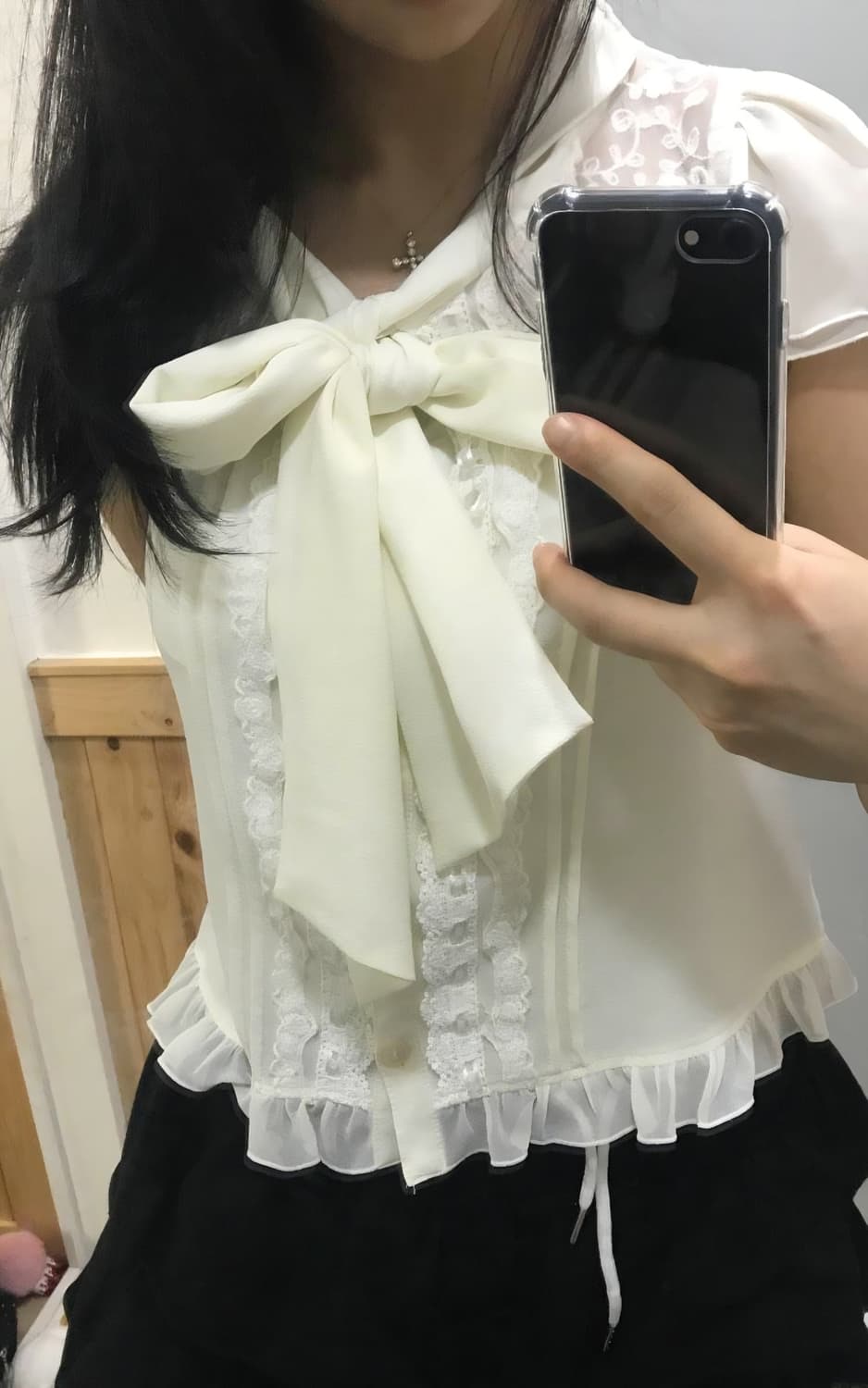 리즈리사 반팔 블라우스 상품이미지1