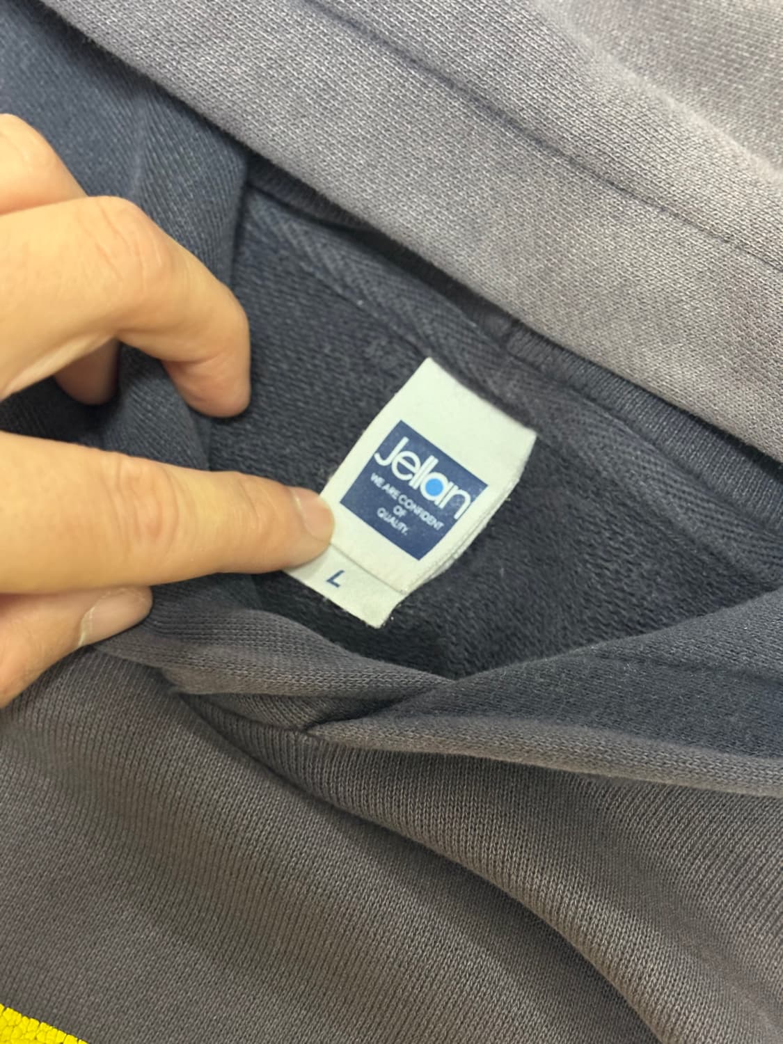 젤란(Jellan) 빈티지 페이디드 리츠 유니버시티 후드 스웨트셔츠 상품이미지3