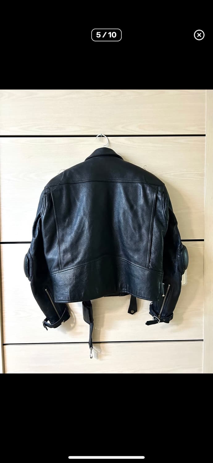 Heavy Biker Cow Leather Jacket 레더 자켓 상품이미지4