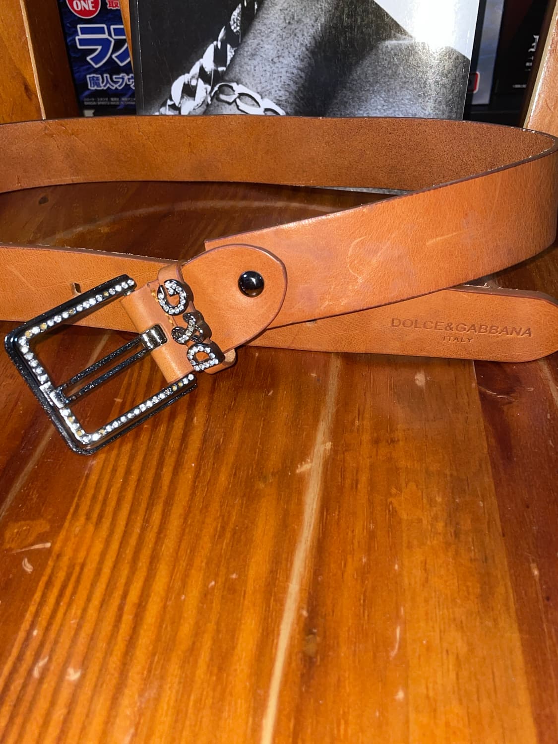 돌체앤가바나 큐빅 브라운벨트 상품이미지4