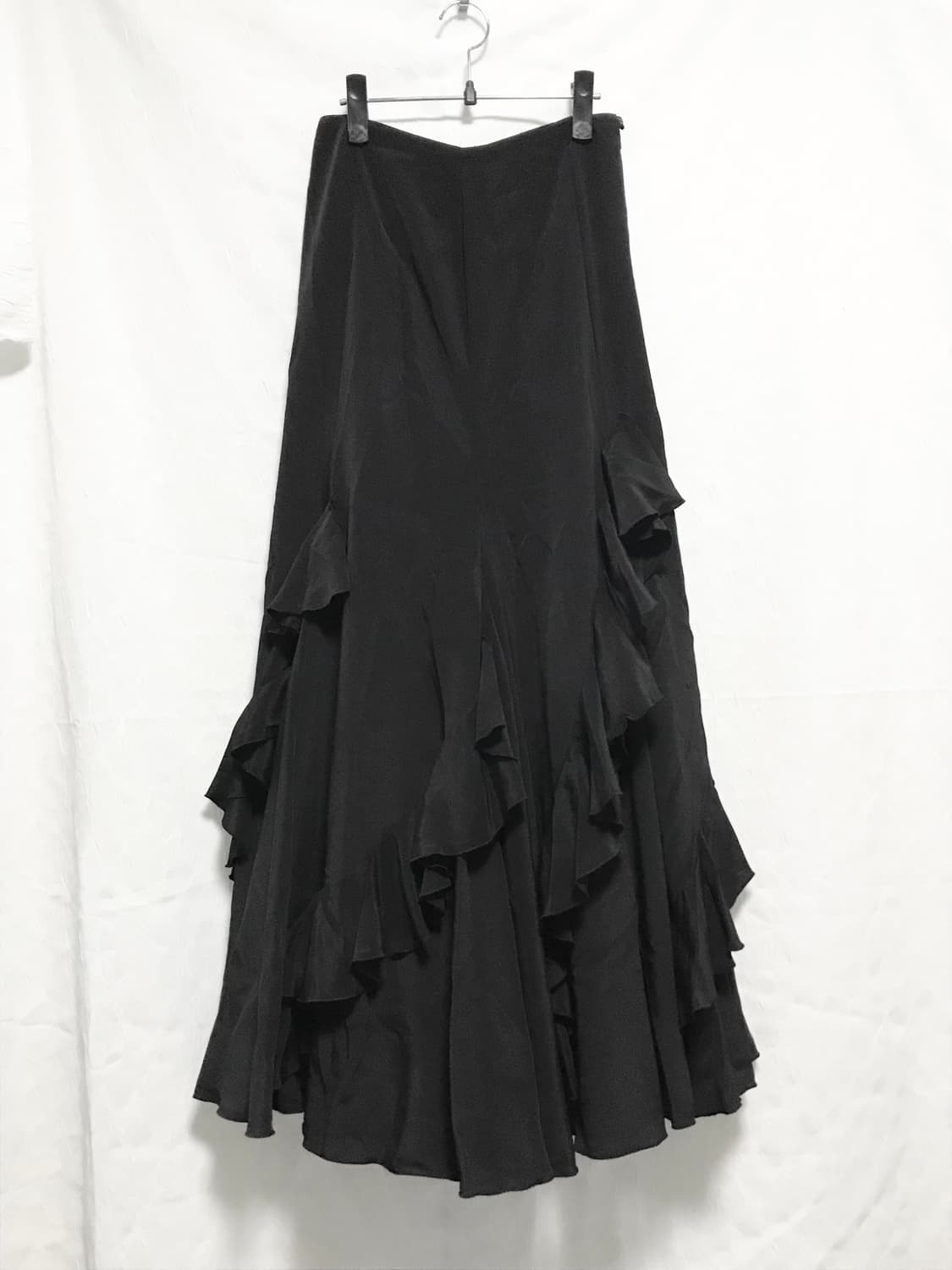 빈티지 아카이브 페어리 캉캉 프릴 롱 스커트 상품이미지2