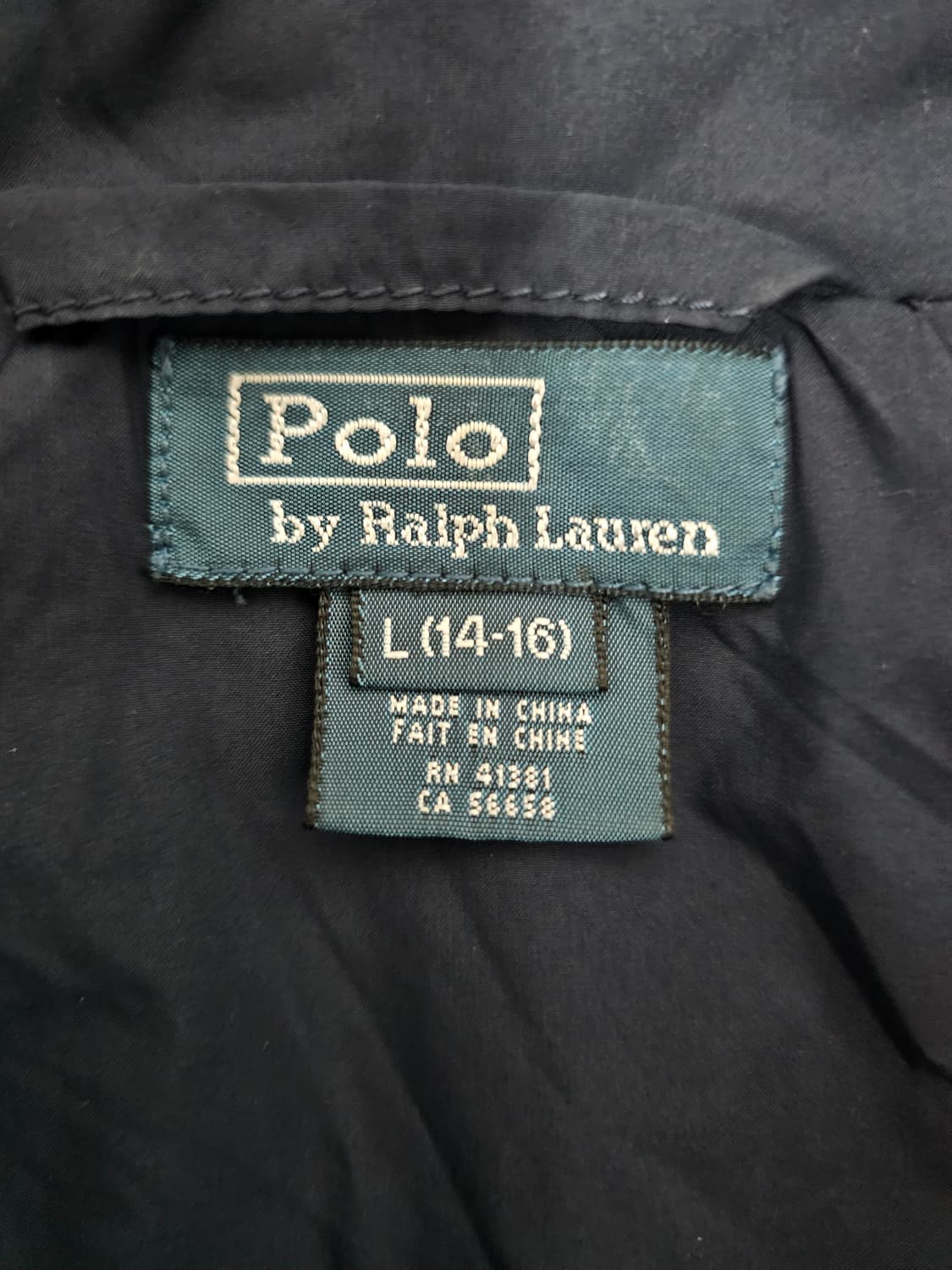 폴로랄프로렌 여성 퀼팅 조끼 보이즈L 여성55 상품이미지3