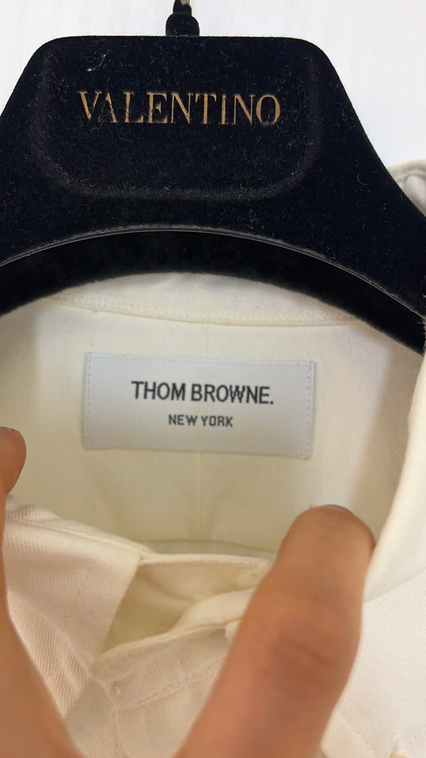  톰브라운 화이트셔츠 3사이즈 (100사이즈) 정품 상품이미지6