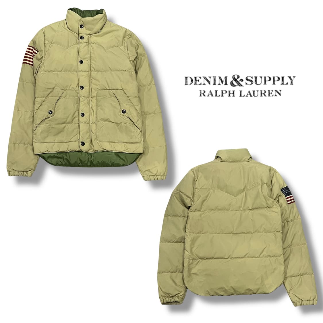 데님앤서플라이 성조기 패치 패딩 s08488 상품이미지1