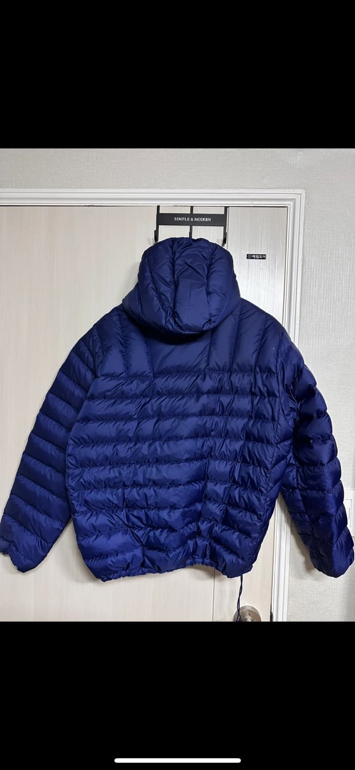 슈프림 마이크로 다운 하프 집업 네이비 M 상품이미지4