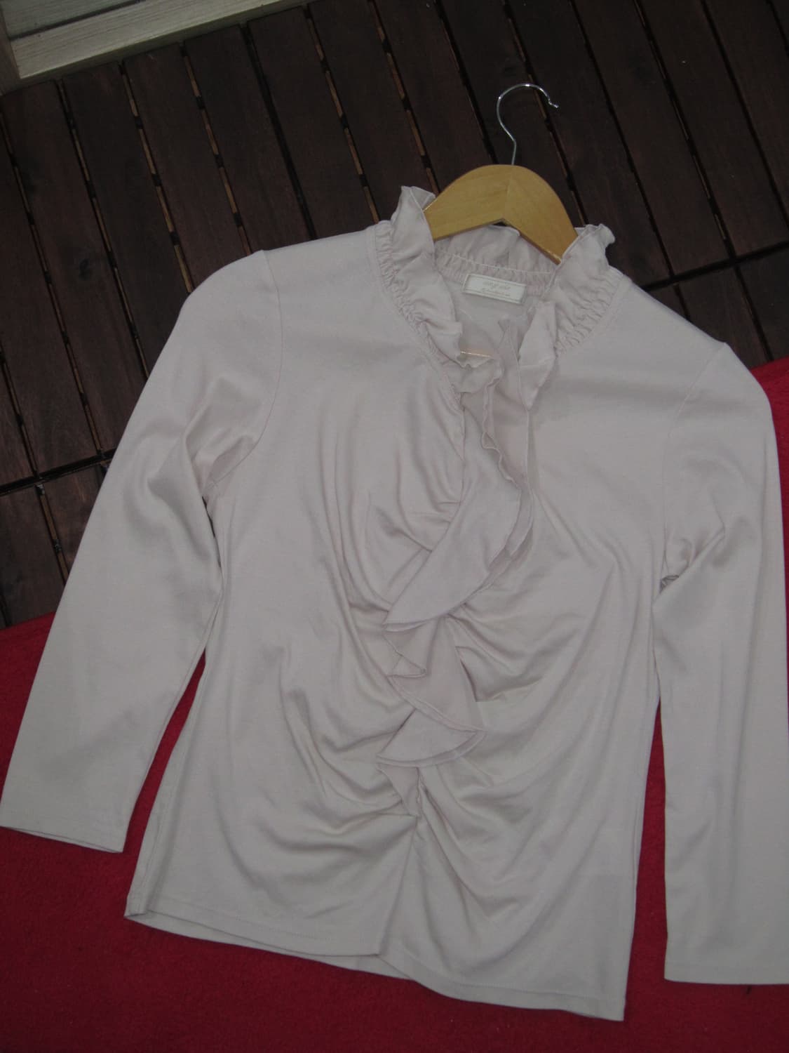 baby pink short frill lace sleeve 상품이미지3