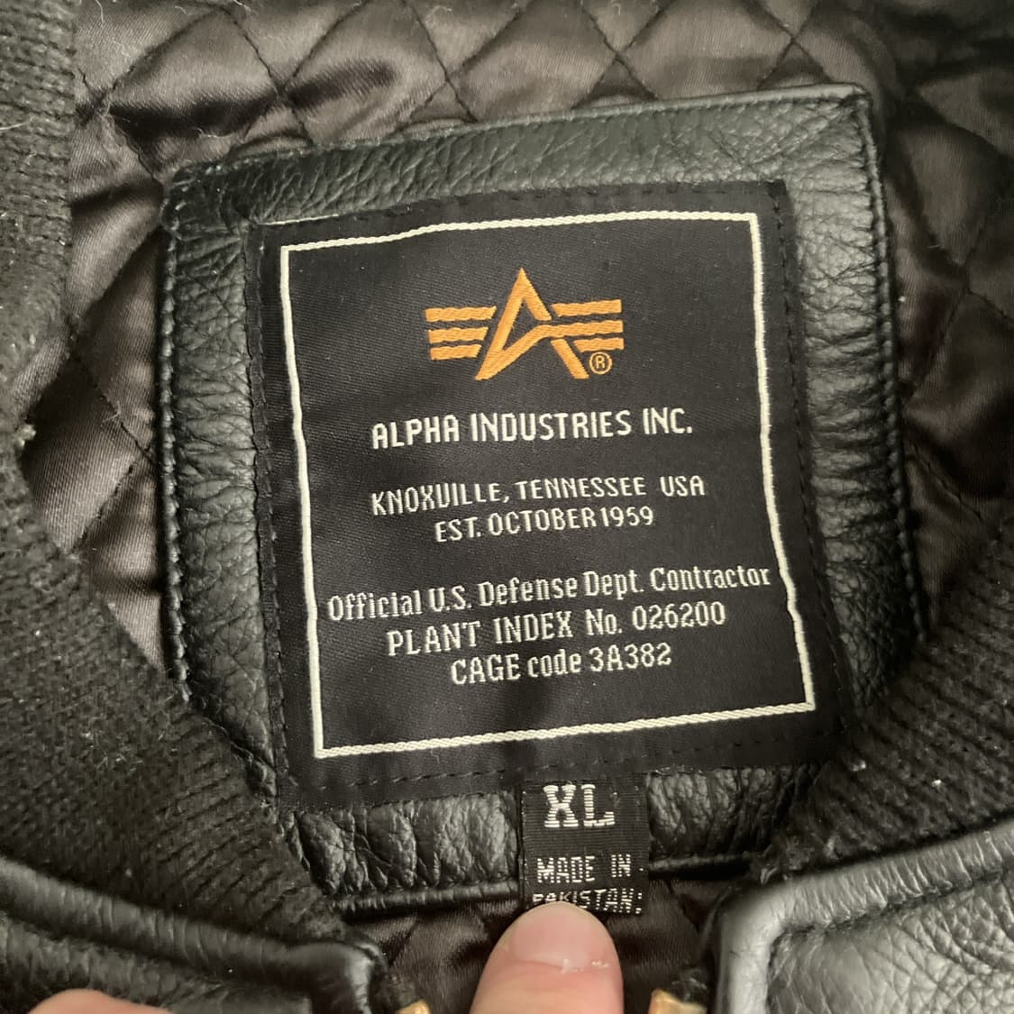 10~20s 알파 인더스트리 레더 MA-1 플라이트 자켓 상품이미지4