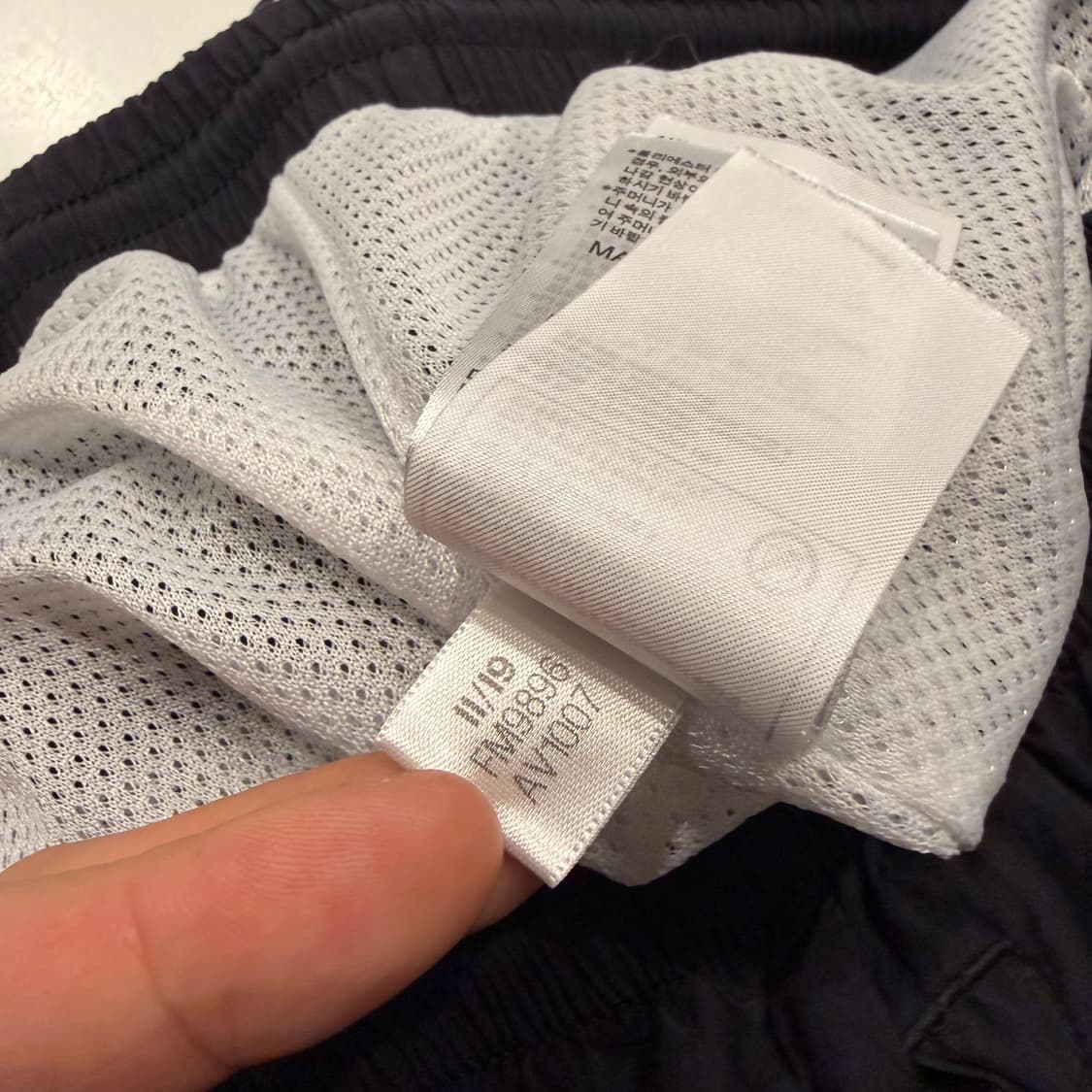 [S] 아디다스 빅 트레포일 블랙 트랙 팬츠 B297 상품이미지8