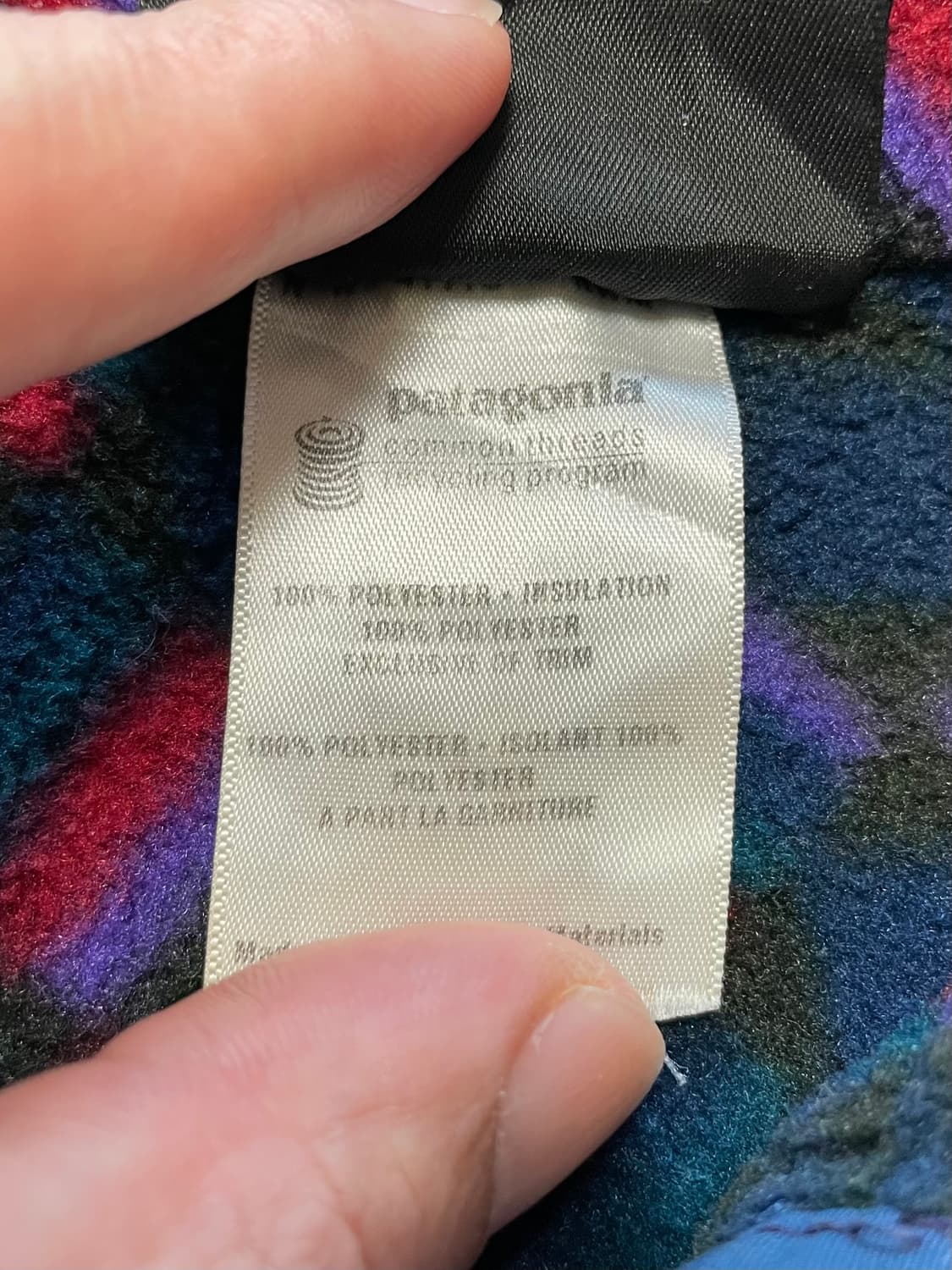 국내 유일 빈티지 파타고니아 신칠라 패턴 후리스 플리스 하프버튼 스냅버튼 상품이미지5