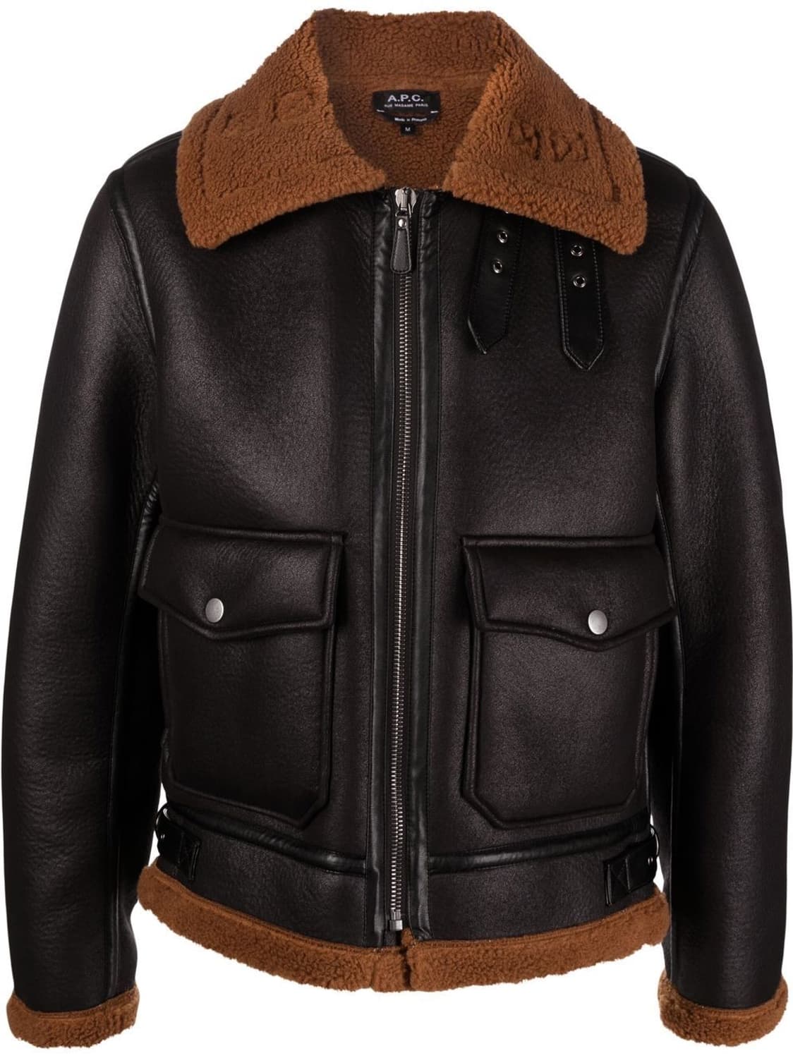 [L]A.P.C 아페쎄 시어링 무스탕자켓 상품이미지1