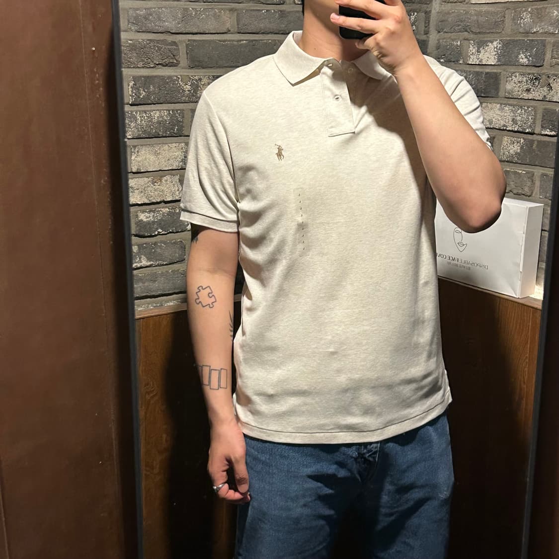 L) 폴로 랄프로렌 소프트 코튼 반팔 카라티 PK 신형 큐알탭 상품이미지9