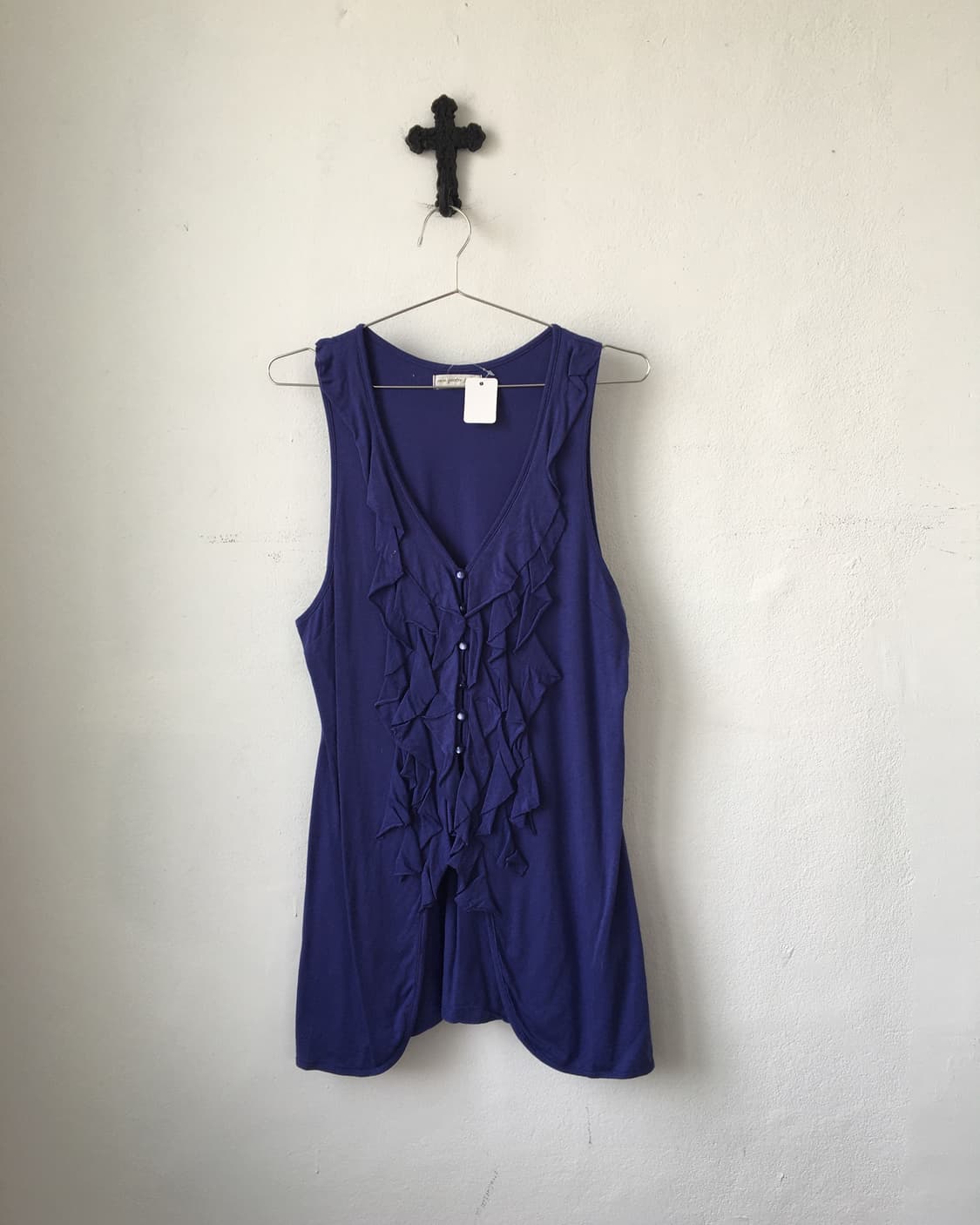 Ruffle point sleeveless 상품이미지2