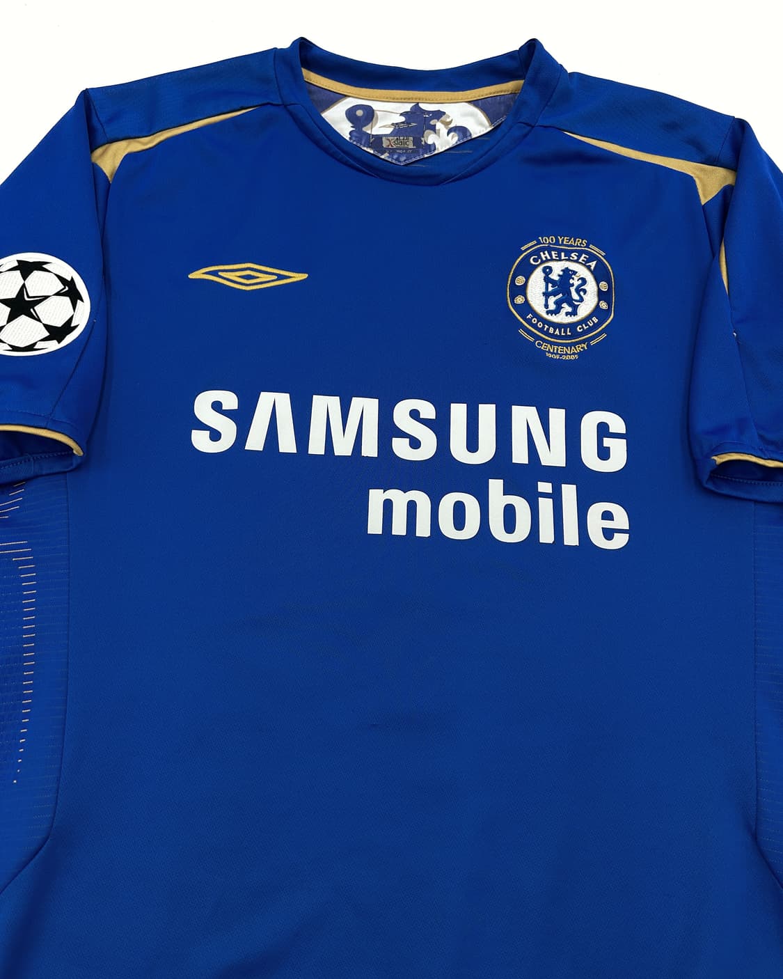 *선수 지급용* 05-06 첼시 홈 100주년 챔스킷 드록바 상품이미지5