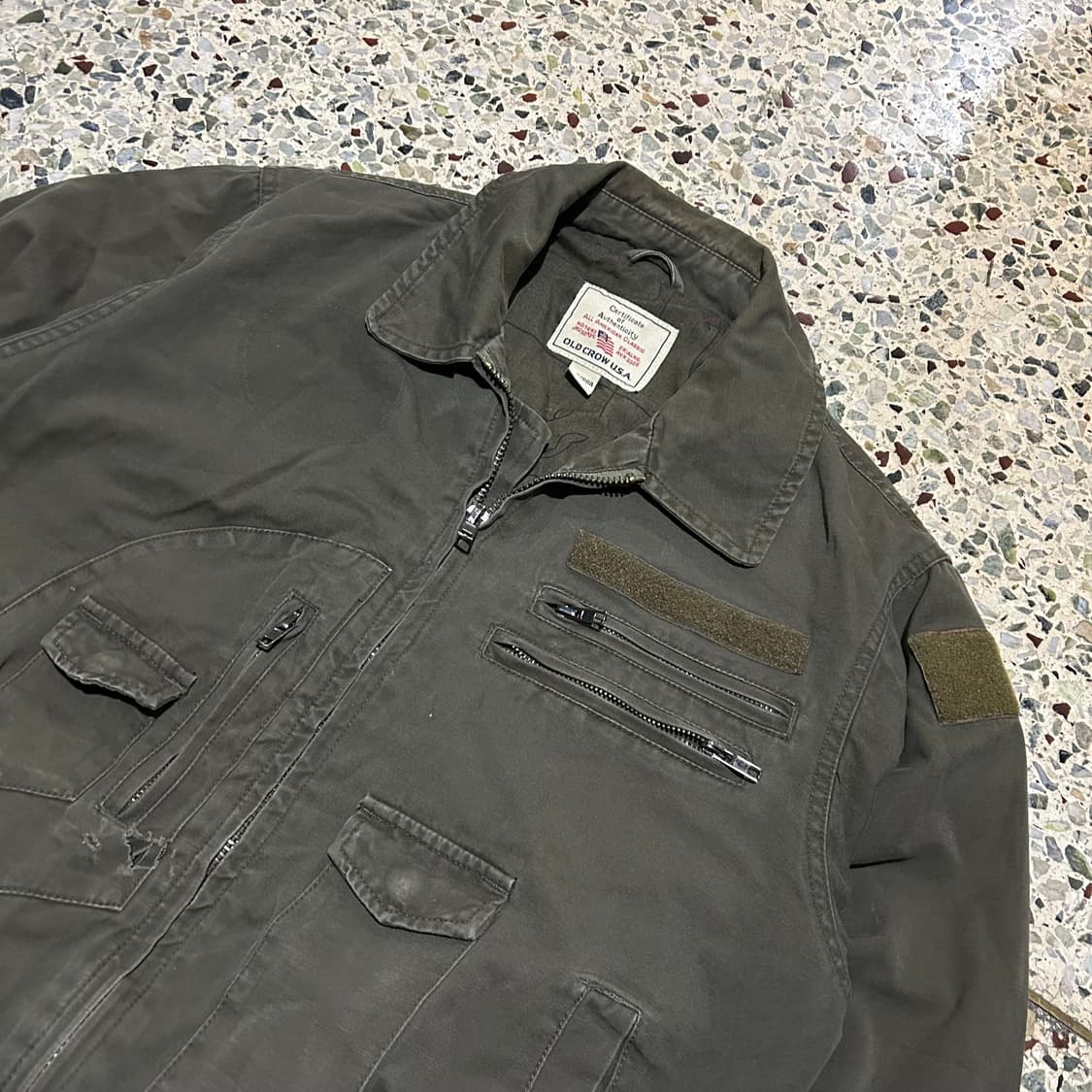 OLD CROW 빈티지 유틸리티 봄바자켓 상품이미지2