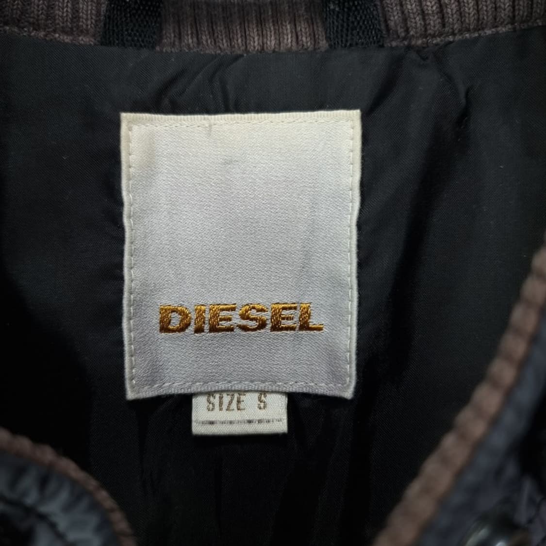 [디젤] 아카이브 Y2K 빈티지 본디지 테이핑 봄버 자켓 P01542 상품이미지7