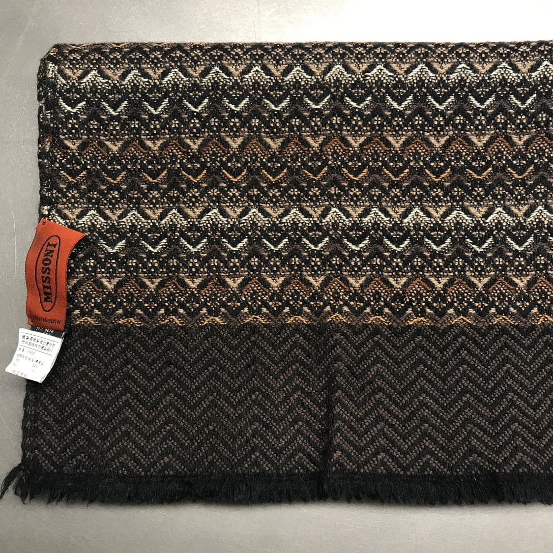 미쏘니 머플러 브라운 상품이미지3