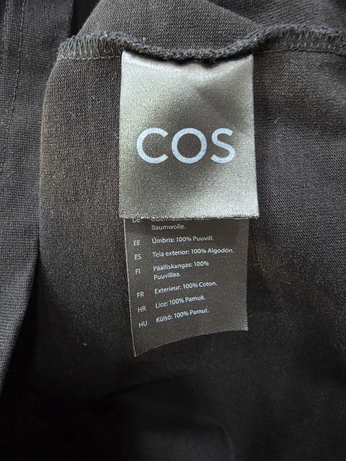 코스 COS 포켓 반팔 티셔츠 RELAXED 상품이미지5