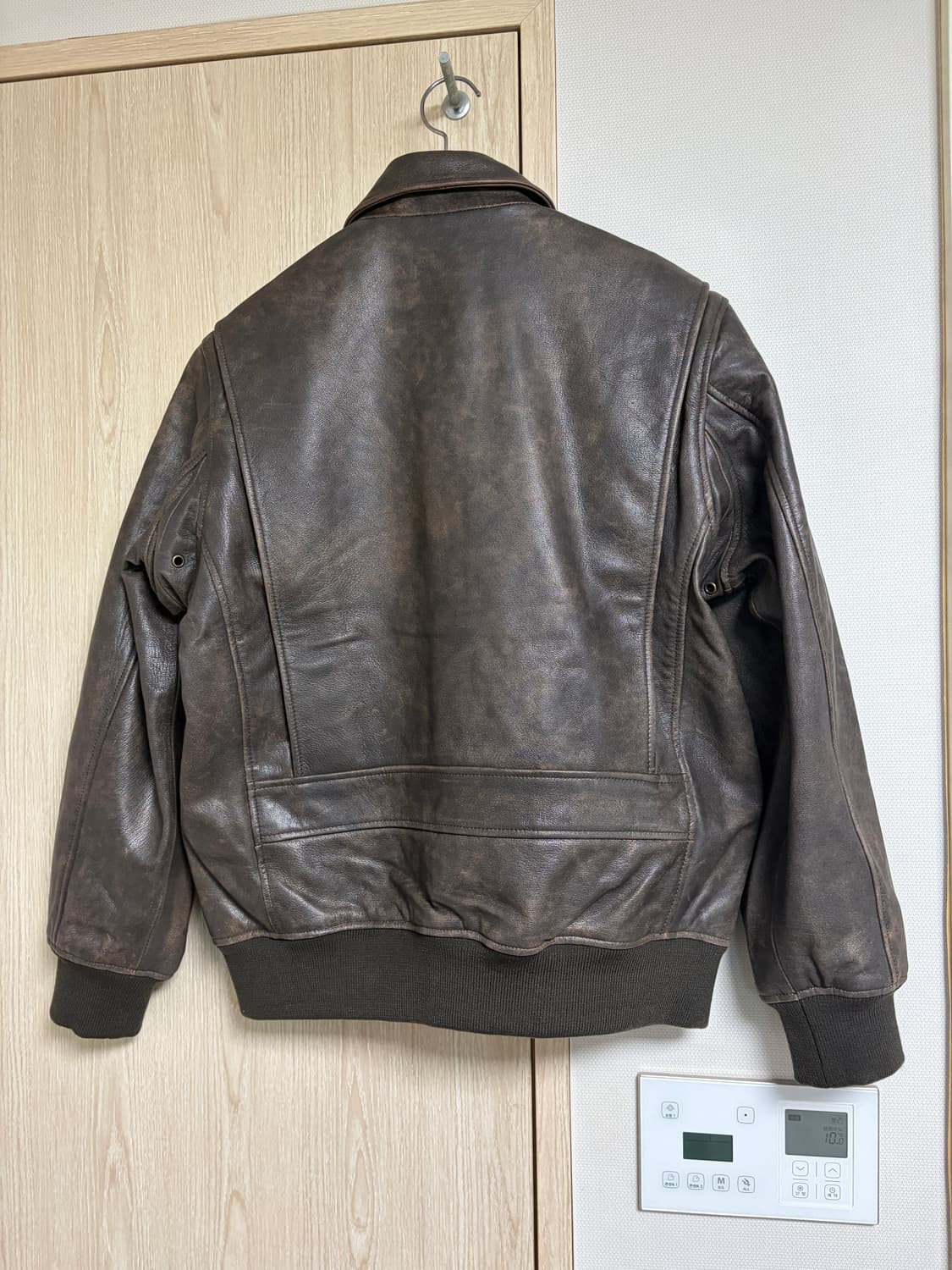 리바이스 클레이튼 레더 에비에이터 자켓 S사이즈 상품이미지5