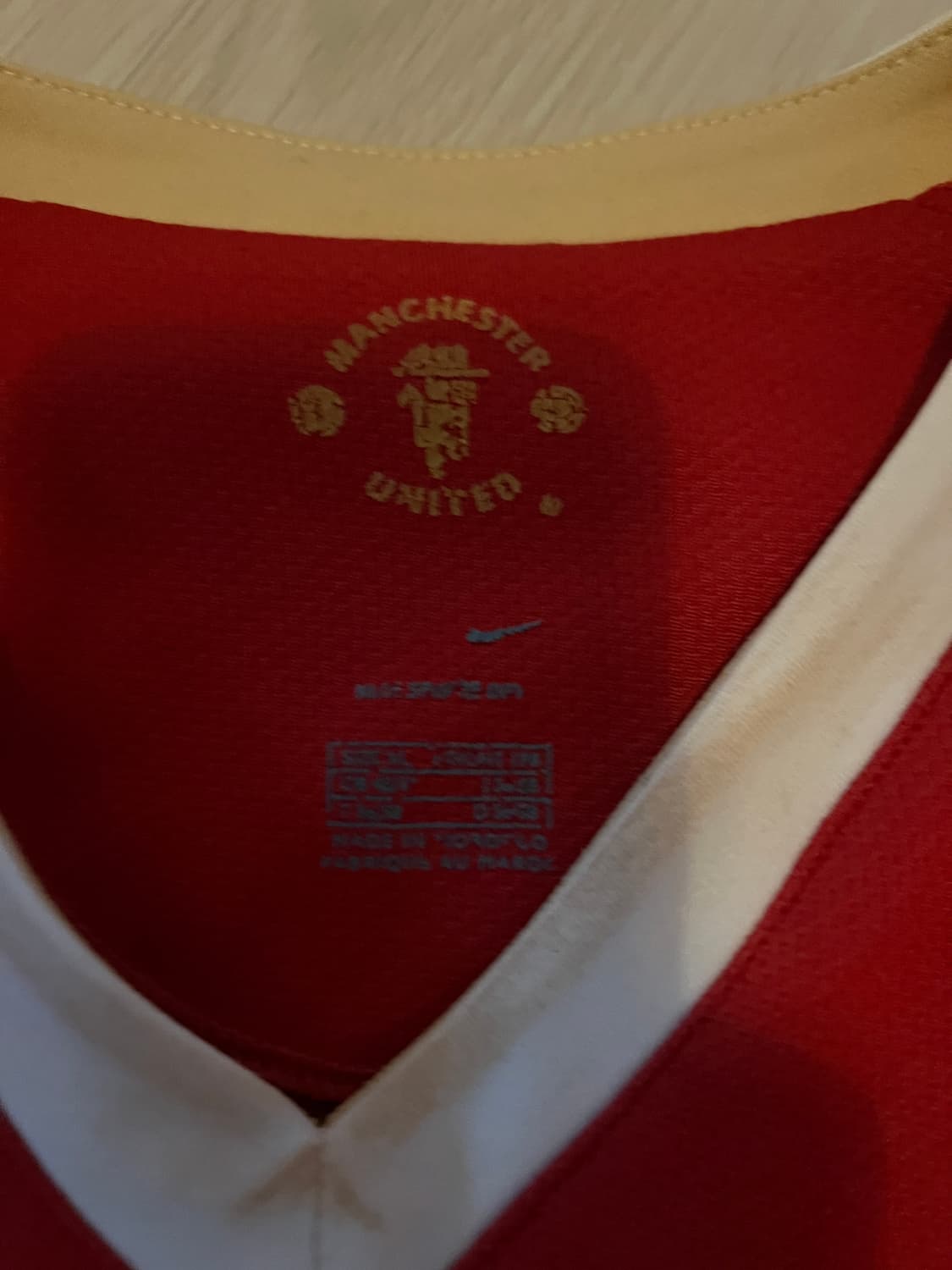 06/07 맨체스터 유나이티드 홈 박지성 유니폼 상품이미지4