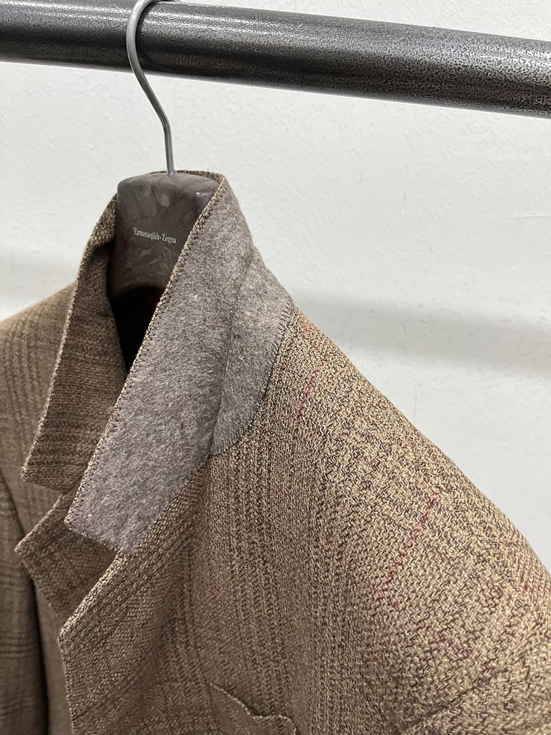 105) 버버리 노바체크 울 자켓  상품이미지6