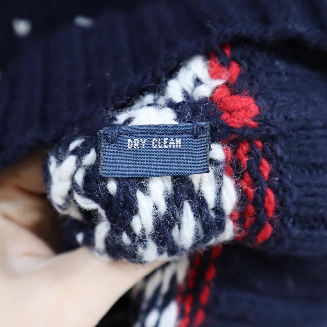 폴로 노르딕 브이넥 니트  상품이미지6