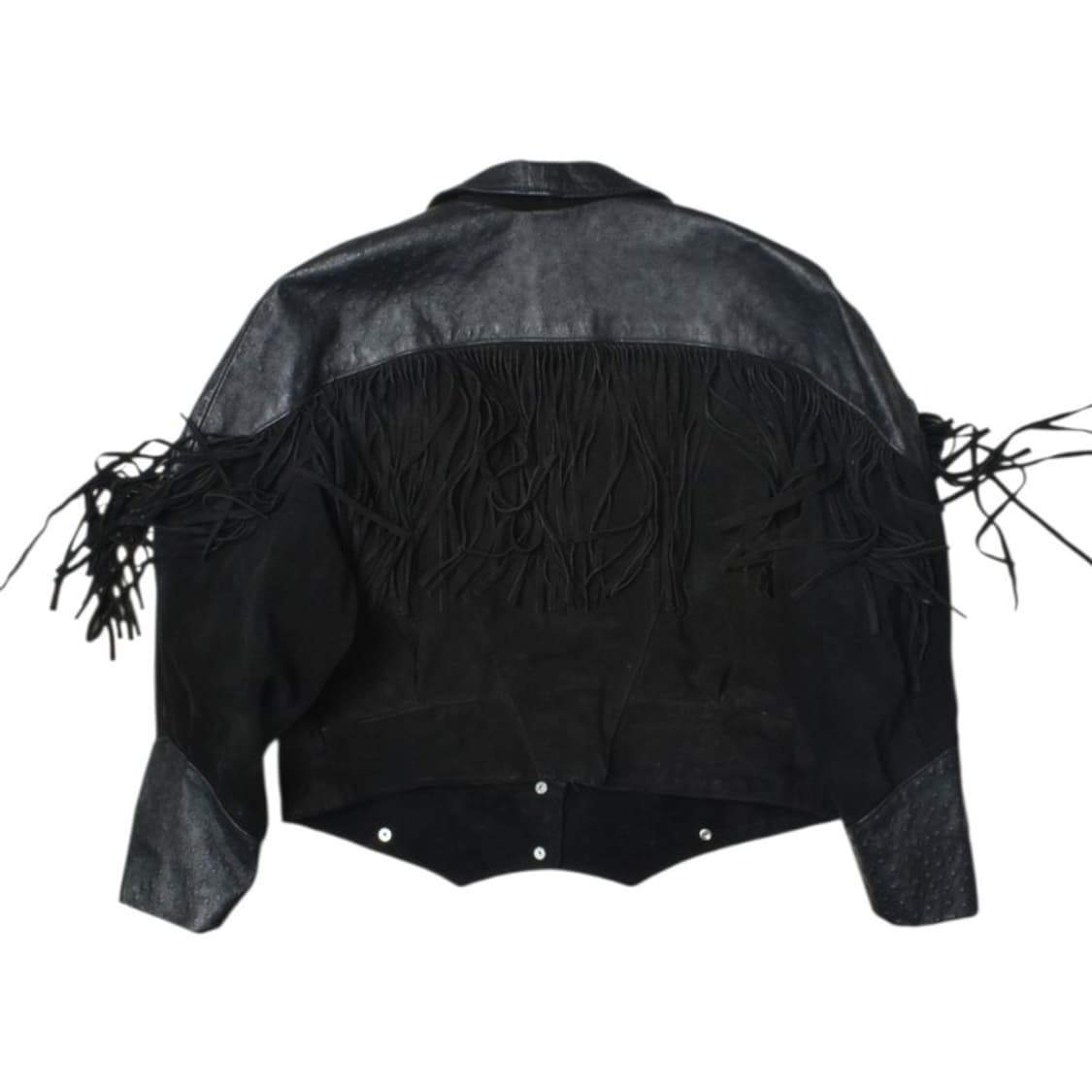 웨스턴 프린지 스웨이드 가죽 자켓 L N1178 상품이미지3