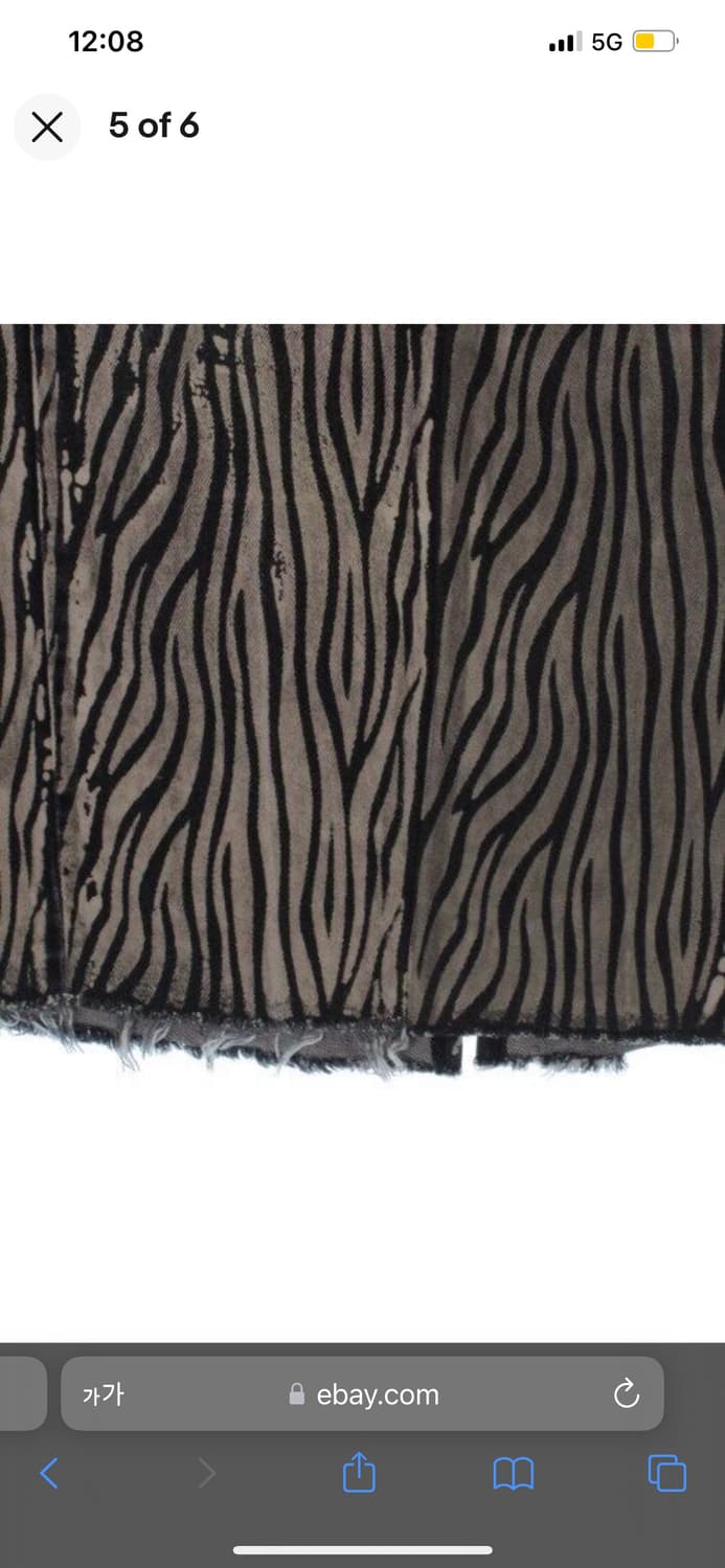 77circa print skirt 상품이미지3