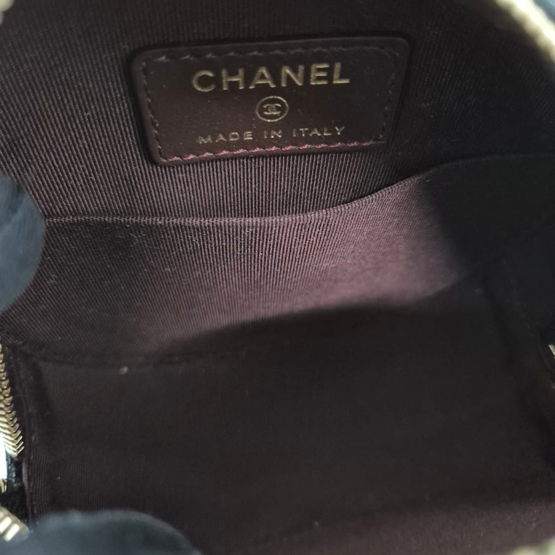 샤넬 캐비어 탬버린 체인 크로스백 블랙 (AP0245) 상품이미지9