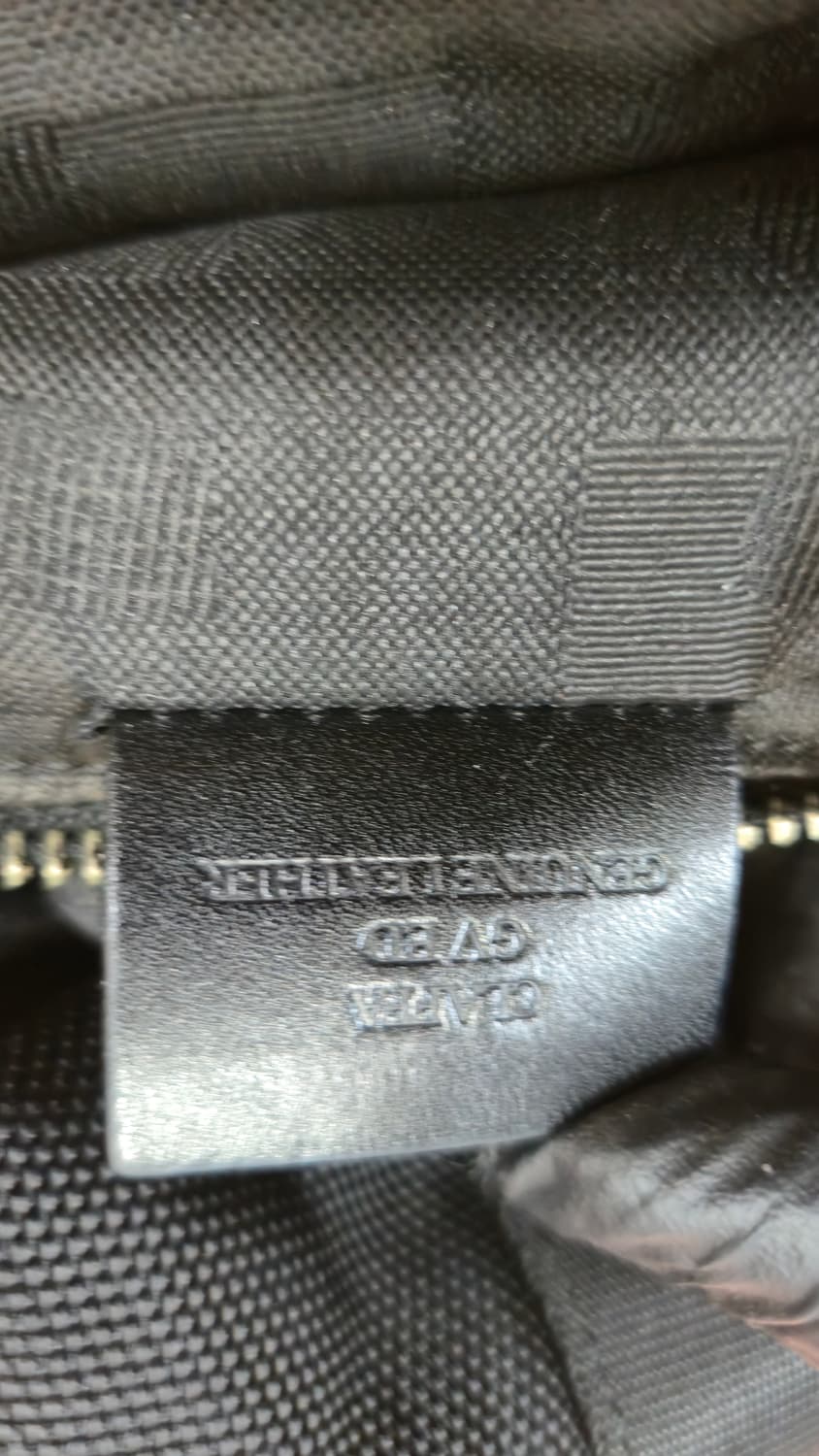 발리 정품 블랙 컬러 가죽 스트랩 클라파 캔버스 핸드백토트겸 숄더백 상품이미지6