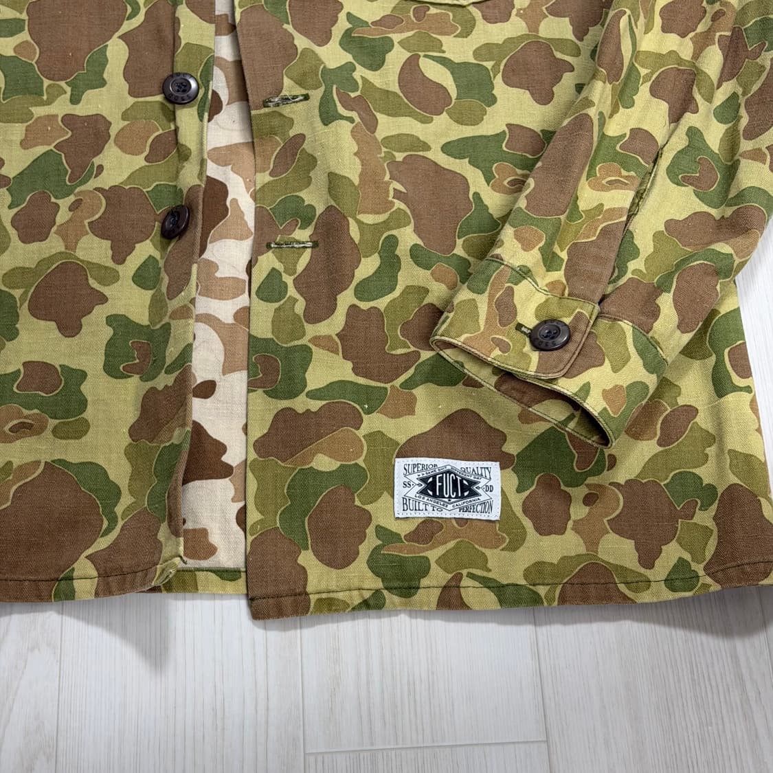 퍽트 밀리터리 셔츠 자켓 상품이미지2