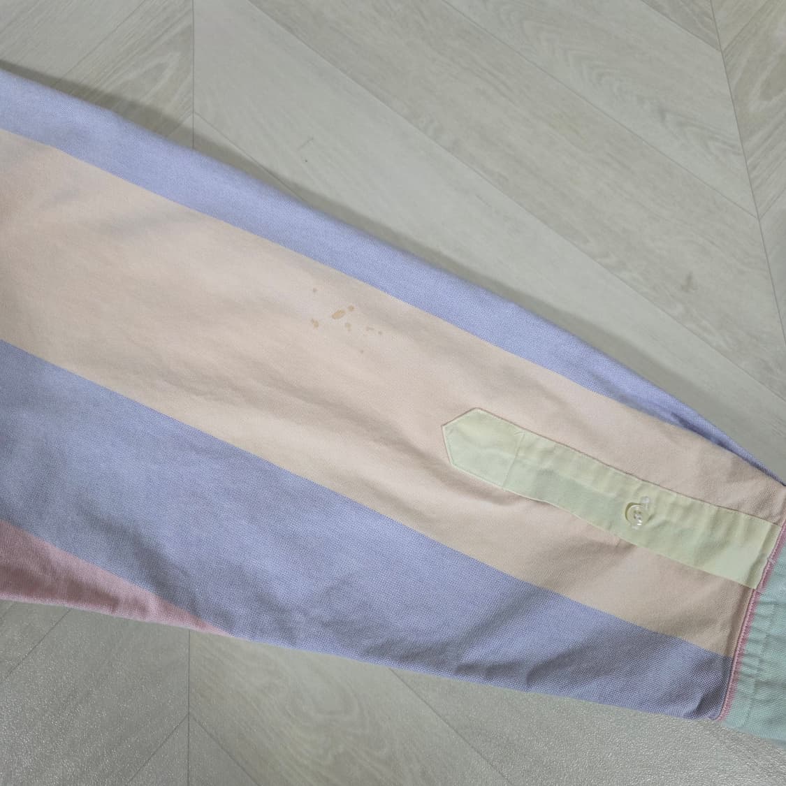 110 POLO 폴로 랄프로렌 1990년대 옥스포드 스트라이프 셔츠 상품이미지5