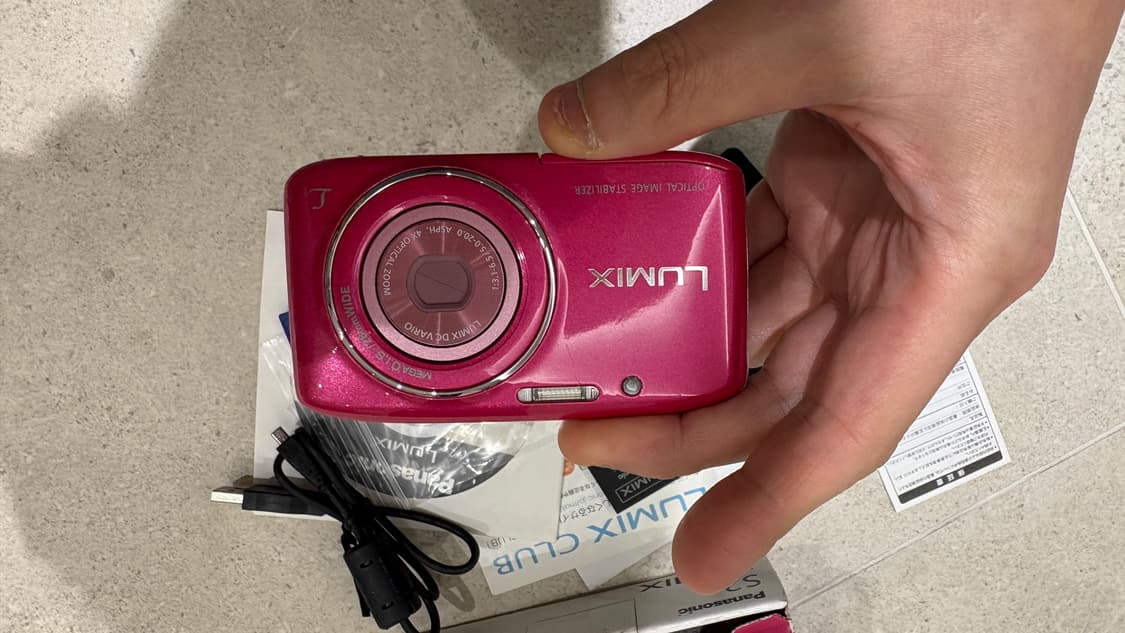 신품급)DMC-S2 파나소닉 빈티지 디카 카메라 (DMC-S1 후속) 상품이미지2