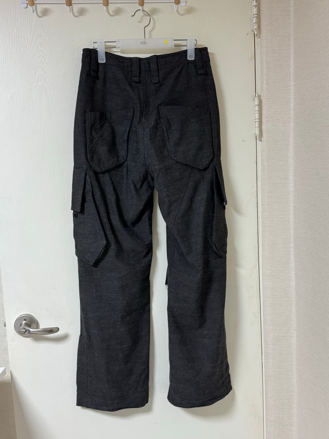 Blackmerle cargo pants slub grey M 상품이미지7